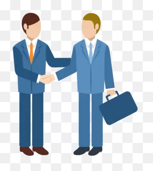 Handshake Standing Business Communication Clipart - Handshake ClipartFlare.com 