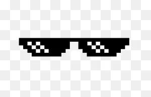 Deal With It Glasses Transparent Png - Stickpng
