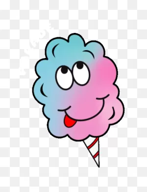 Kit 12 - Minus - Carnival Cotton Candy Clip Art - Png Download ClipartFlare.com 
