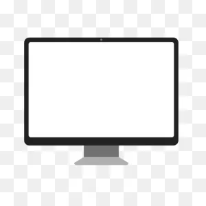 Simple Computer Screen Icon Computer #ad , #affiliate, #sponsored ClipartFlare.com 