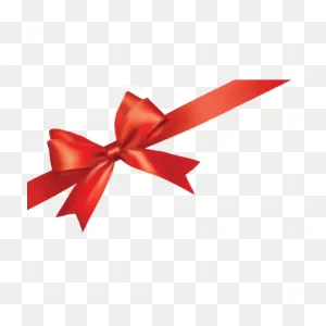 Ribbon Bown Corner Transparent Png - Stickpng