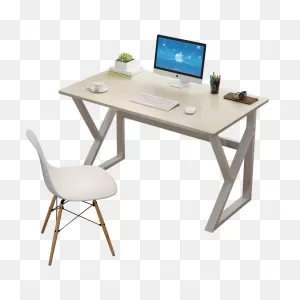 Creative Computer Desk Desktop Home Simple Economy Modern Single Steel Wood  Desk Simple Study Desk