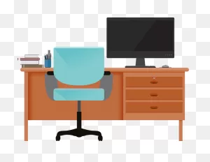 Desk Table - Free Vector Graphic On ClipartFlare