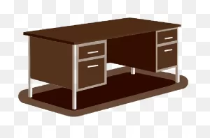 High Resolution Office - Computer Desk Clipart - Large Size Png ClipartFlare.com 