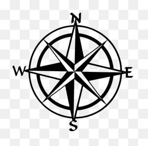 Compass Rose Drawing Clip Art - Compas Png Download - 514*507 ClipartFlare.com 