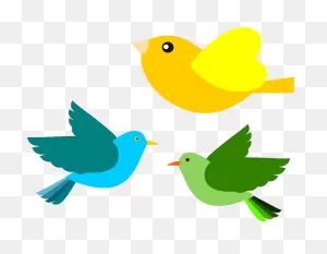 Aves Birds Flying - Free Vector Graphic On ClipartFlare