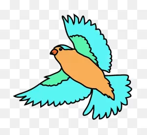 Colorful Birds Flying Clipart - Free Large Images | Birds Flying ClipartFlare.com 