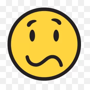Confused Face | Id#: 9927 | ClipartFlare