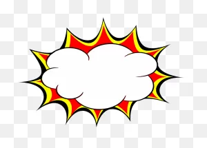 5 Comic Explosion Bubble (Png Transparent, PNG-WebP Vector) | Onlygfx ClipartFlare.com 
