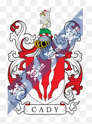 Cady Family Crest, Coat Of Arms And Name History