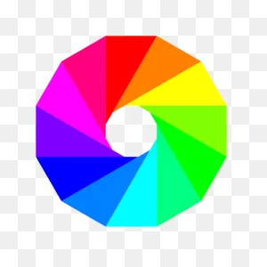 Clip Art Of The Rainbow Colours Free Image Download