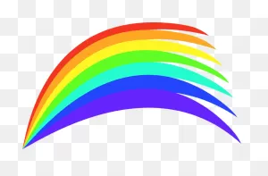 Rainbow Colours Colourful - Free Vector Graphic On ClipartFlare
