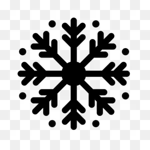 Logo De Copo De Nieve Diseño Editable