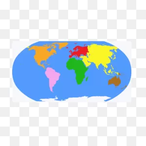 How The World Is Divided | How Many Continents Are In The World ClipartFlare.com 