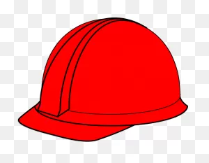Hard Hat Helmet Red - Free Vector Graphic On ClipartFlare