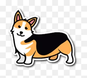 Corgi Love Clipart - Full Size Clipart (#2877357) - ClipartFlare