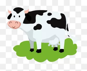 Cow Png, Cow Clipart, Cartoon Cow, Youtube Thumbnail, - Cow Png ClipartFlare.com 