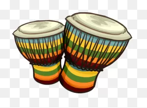 Coloured Congas Transparent Png - Stickpng