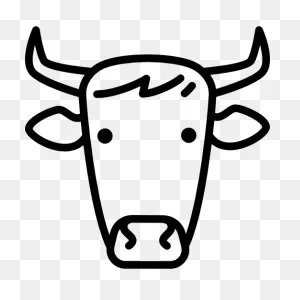 Cow Head - Free Animals Icons