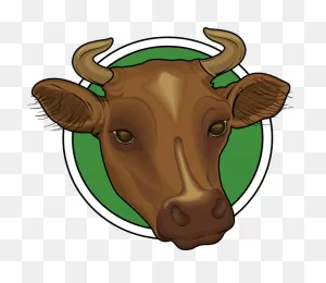 Mounted Cow Head Clip Art At ClipartFlare ClipartFlare.com - Vector Clip Art Online ClipartFlare.com 