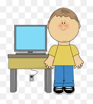 Boy Classroom Computer Technology Expert Clip Art - Boy Classroom ClipartFlare.com 