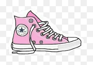 Converse Sticker - Png Converse Clipart - Full Size Clipart ClipartFlare.com 