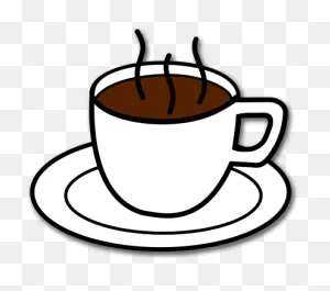 Coffee Cup Cafe Espresso Hot Chocolate - Coffee Cup Clipart - Full ClipartFlare.com 