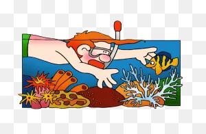Environment Clip Art By Phillip Martin, Coral Reef