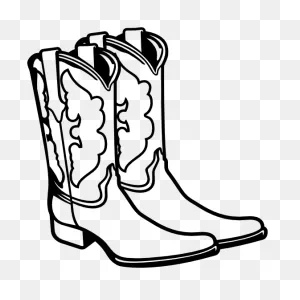 Cowboy Boots Sticker