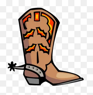 Free Cowboy Boot Clipart Pictures - ClipartFlare