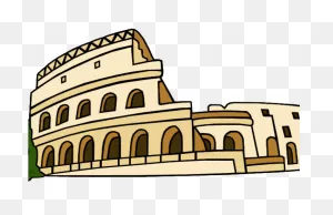 Colosseum Clipart Seven Wonders World - Rome Clipart Png ClipartFlare.com 
