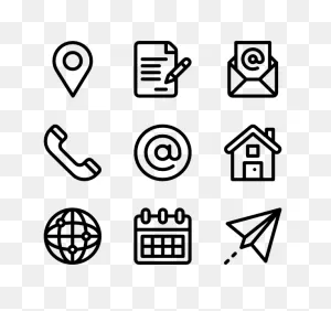 Icon For Contact Us #259481 - Free Icons Library