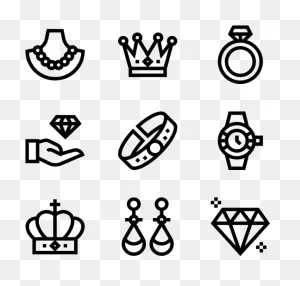 Jewelry Contact Icons - ClipartFlare