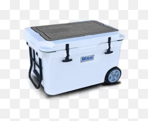 55 Quart Ice Vault Cooler With Wheels   Marine Grade Topper – Blue ClipartFlare.com 