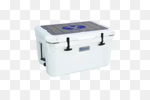 Byu Topper - 55 Quart Ice Vault Roto-Molded Cooler - Blue Coolers
