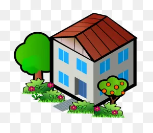 Building Cottage Flat - Free Vector Graphic On ClipartFlare
