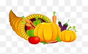 Cornucopia Clipart Kid 2 - ClipartFlare