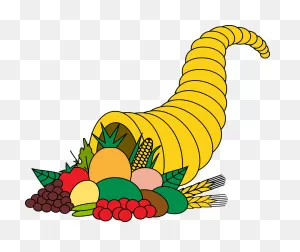 Cornucopia Food Fruit - Free Vector Graphic On ClipartFlare