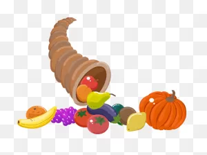 Cornucopia Clipart Transparent 5 - ClipartFlare