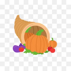 Cornucopia, Fruits, Holiday Basket, Thanksgiving Icon - Download On ClipartFlare.com 