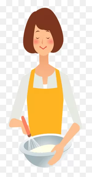 Woman Cooking Clipart - Cooking - Png Download - Full Size Clipart ClipartFlare.com 