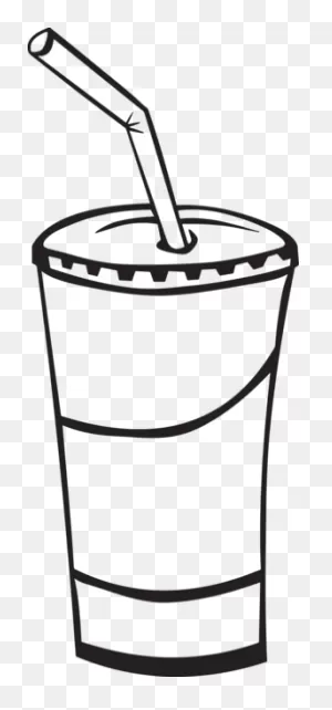 369Ra - Soda Cup | Coloring Pages, Soda Cup, Clip Art
