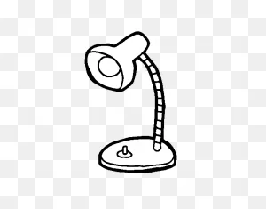 Lamp Coloring Pages - Coloring Home