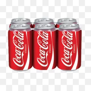 Coke Can 12 Oz 6 Pk – Giambra Vending