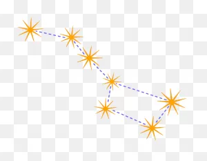 Ursa Major Constellation Clipart - Png Download - Full Size ClipartFlare.com 