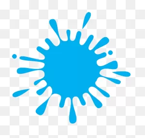 Blue Clipart Color Splash - Blue Colour Splash Png - (600X573) Png ClipartFlare.com 