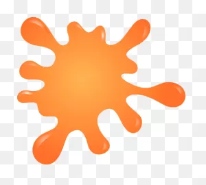Colour Splash Stickers - Color Splash Png Orange - (505X456) Png ClipartFlare.com 