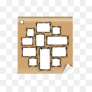 Collage Of Frames For Your Design Wall Mural • Pixers® - We Live ClipartFlare.com 