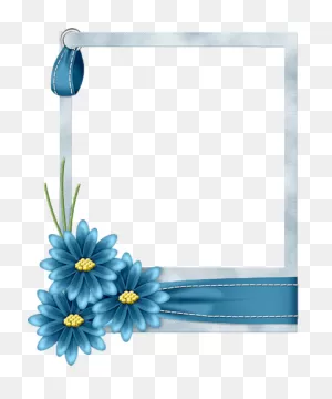 ✿¸.◦*´`✿ | Printable Frames, Floral Border Design, Foto Frame