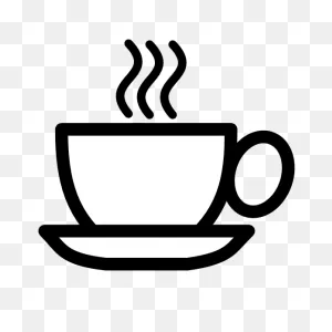 Simple Coffee Cup | Coffee Clipart, Coffee Cup Icon, Coffee Cups